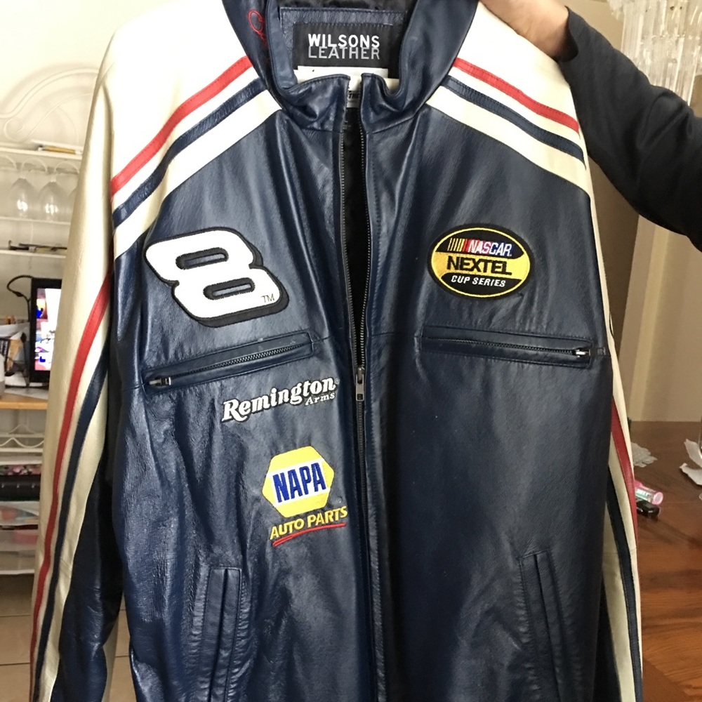 Leather men’s jacket XL